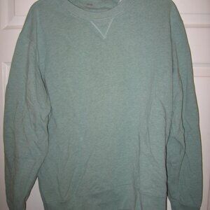 Uniqlo Sweatshirt Men's Size Large Light Green